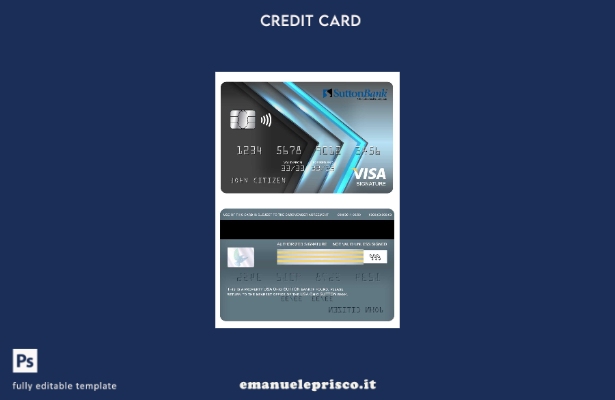 modello di carta con firma del visto bancario USA Ohio SUTTON in stile verificat